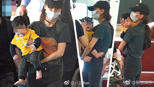 Giải tr&iacute; - Clip: Con trai Huỳnh Hiểu Minh - Angela baby lần đầu ti&ecirc;n lộ r&otilde; mặt