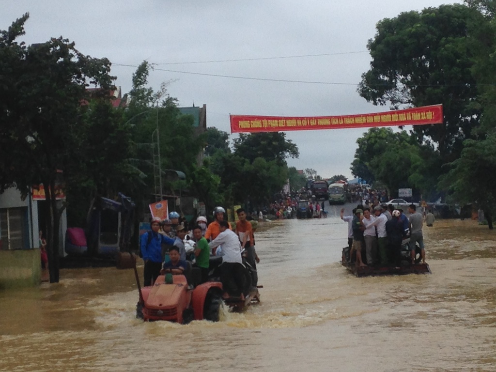 Xã hội - Thanh Hóa: Nước sông Bưởi dâng cao vượt ngưỡng lịch sử  (Hình 5).