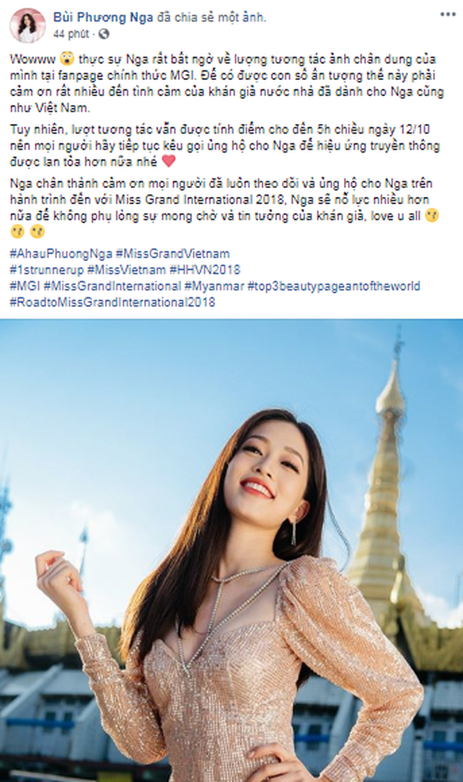 Ngôi sao - 11 bí mật thú vị về Á hậu dẫn đầu bình chọn ở Hoa hậu Hòa bình Quốc tế 2018