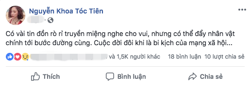 Ngôi sao - Phản ứng của Tóc Tiên trước tin đồn đính hôn với Hoàng Touliver