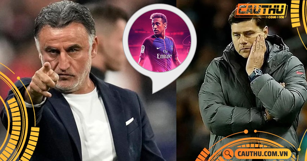 Bóng đá Châu Âu - Neymar có thể mất 1 năm dự bị tại PSG khi HLV Galtier thay Pochettino