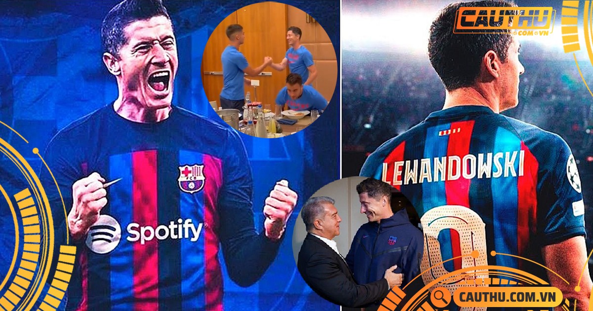 Bóng đá Tây Ban Nha - Không đợi lễ ra mắt, Lewandowski vội vã sang Mỹ cùng Barca