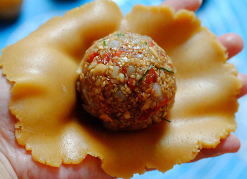 Gia đình - Cách làm bánh Trung thu nhân thập cẩm cực đơn giản (Hình 3).