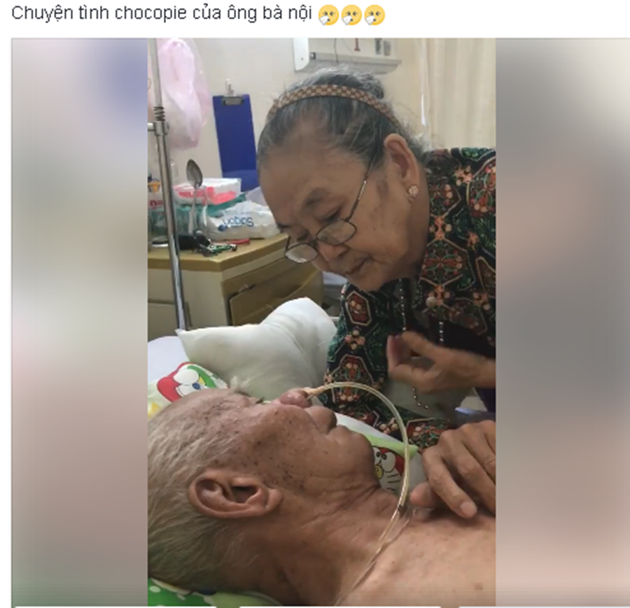 Đời sống - Ph&iacute;a sau clip cụ b&agrave; dặn d&ograve; cụ &ocirc;ng tr&ecirc;n giường bệnh