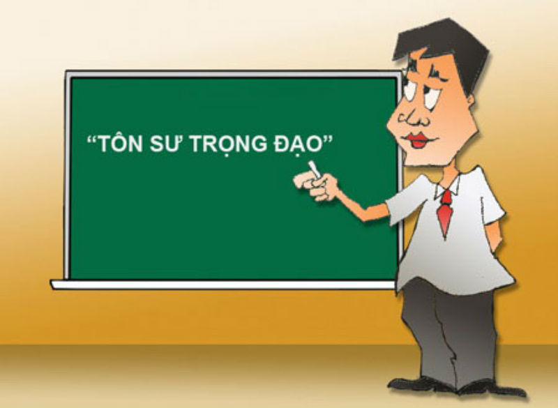 Xi nhan Trái Phải - Tôn sư trọng đạo xưa và nay có quá nhiều đổi khác