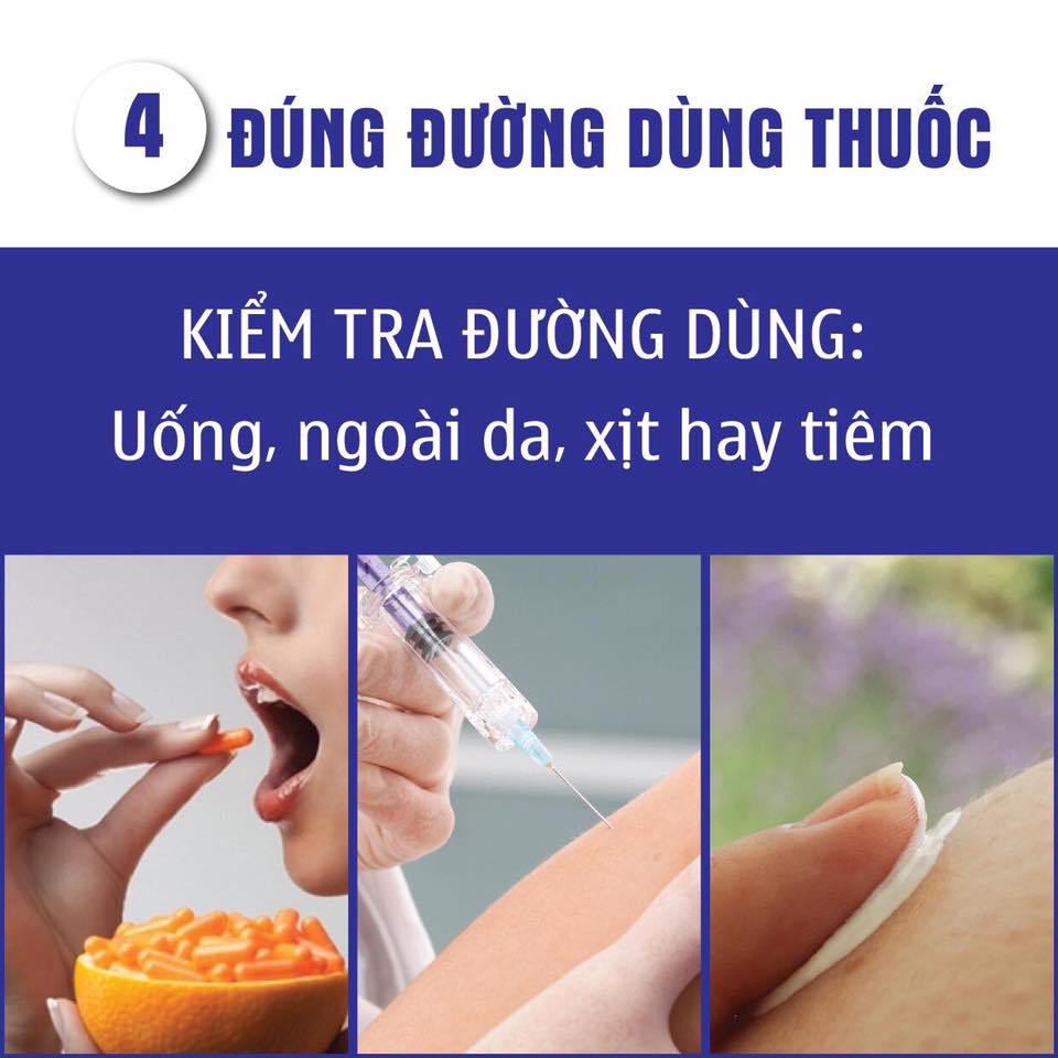  Nam bác sĩ sản khoa điển trai  và lời khuyên “5 đúng” khi sử dụng thuốc (Hình 5).