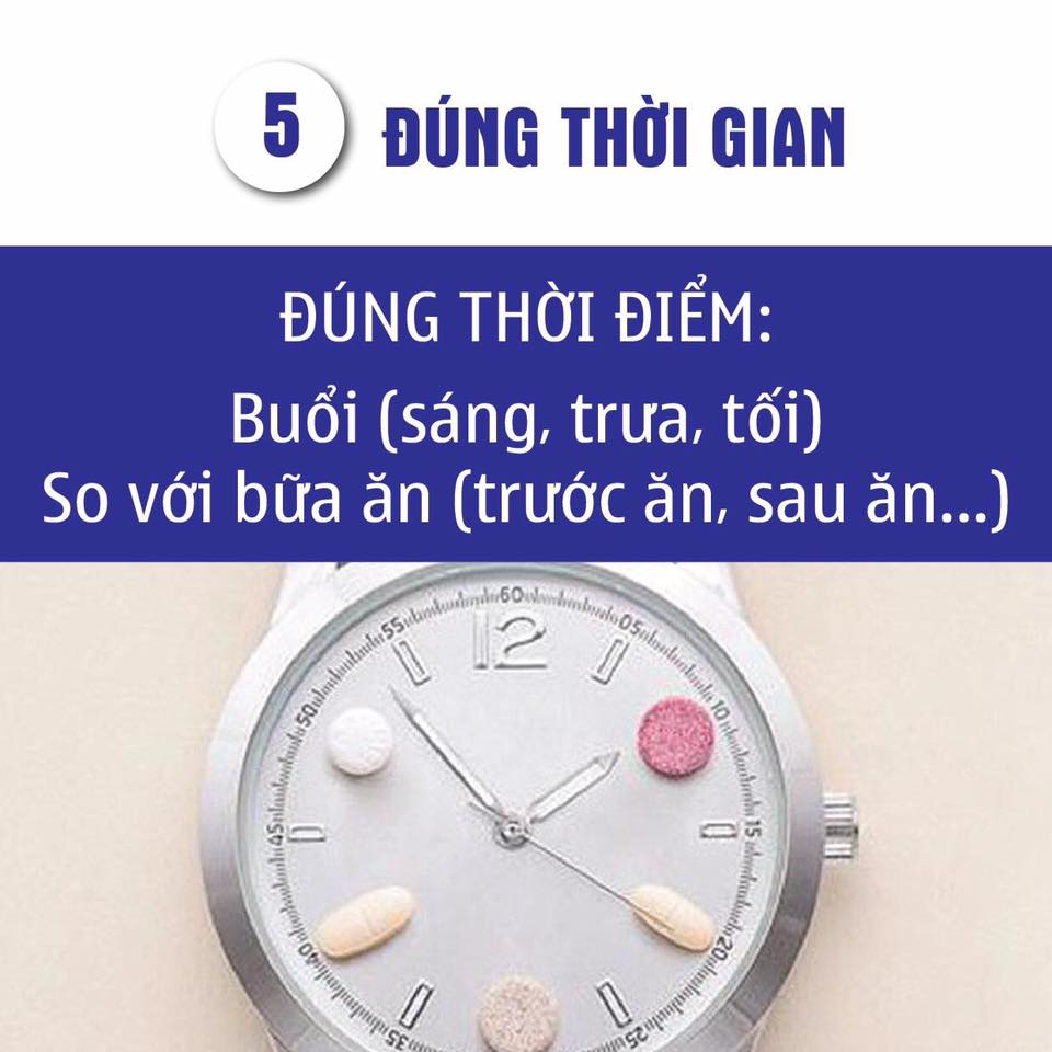  Nam bác sĩ sản khoa điển trai  và lời khuyên “5 đúng” khi sử dụng thuốc (Hình 6).