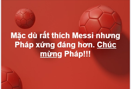 1001 cảm xúc của cộng đồng mạng sau trận Pháp vs Argentina (Hình 2).