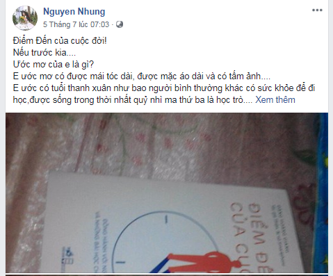 Thiếu nữ 10X và tâm sự “Điểm đến cuộc đời” lấy nước mắt người đọc