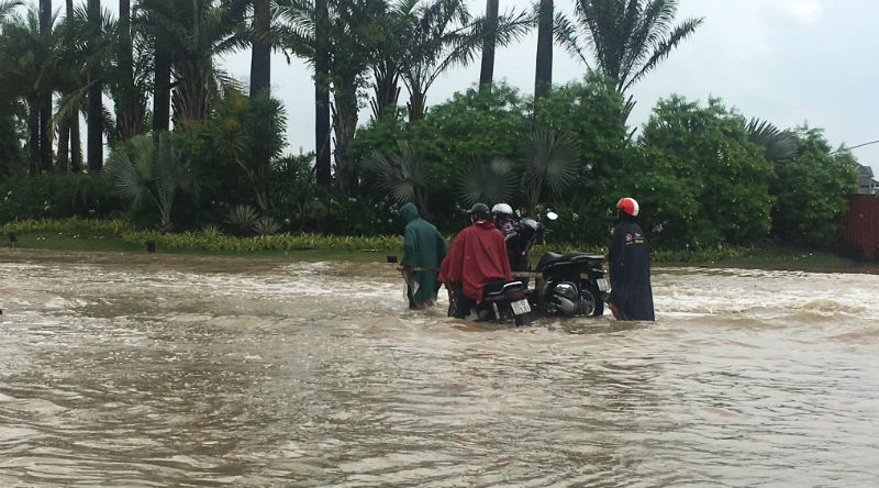 Tin nhanh - Các tuyến phố ở Hà Nội có khả năng ngập úng sau cơn mưa tối 31/7