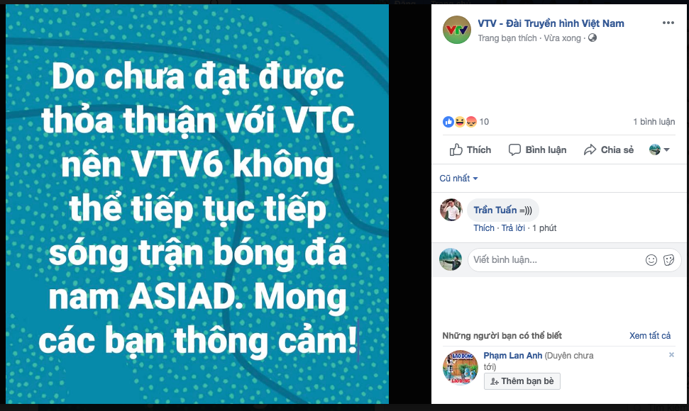 Thể thao - VTV6 đột ngột dừng phát sóng trận đấu U23 Việt Nam - U23 Bahrain: Lãnh đạo VTC lên tiếng