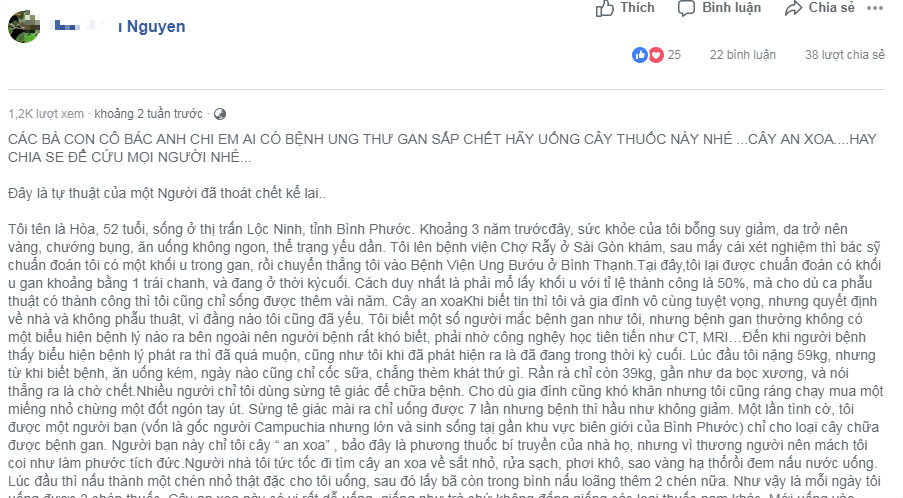 Sức khỏe - Nhập viện cấp cứu vì tin 'thần dược” an xoa chữa bách bệnh, tiêu biến ung thư gan