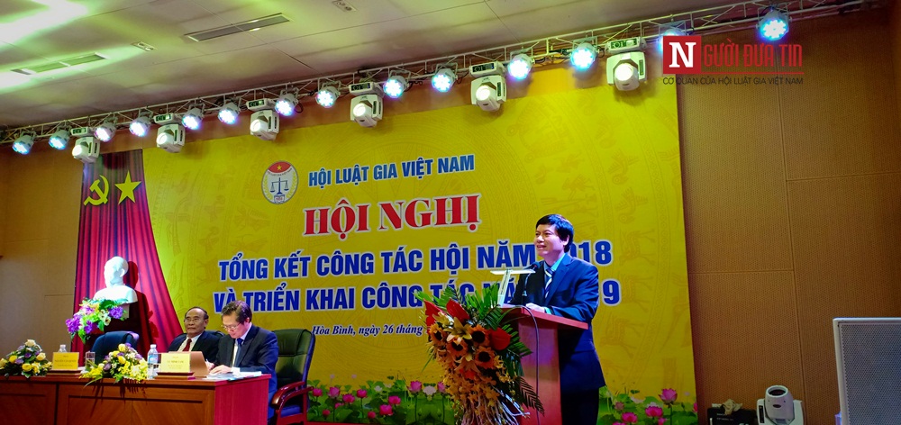 Chính trị - Hội Luật gia Việt Nam tổng kết công tác hội và phong trào thi đua năm 2018, triển khai công tác năm 2019