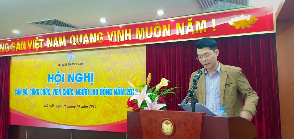 Chính trị - Hội Luật gia Việt Nam tổ chức hội nghị cán bộ, công chức, viên chức và người lao động năm 2018 (Hình 3).