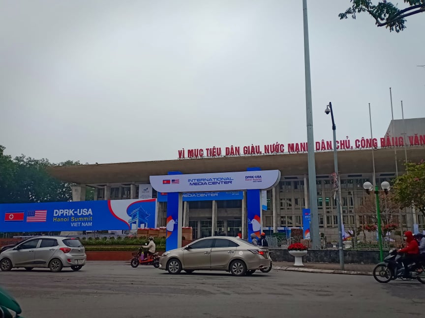 Tin nhanh - Cận cảnh Trung tâm báo chí quốc tế phục vụ hội nghị thượng đỉnh Mỹ - Triều ngày khai trương