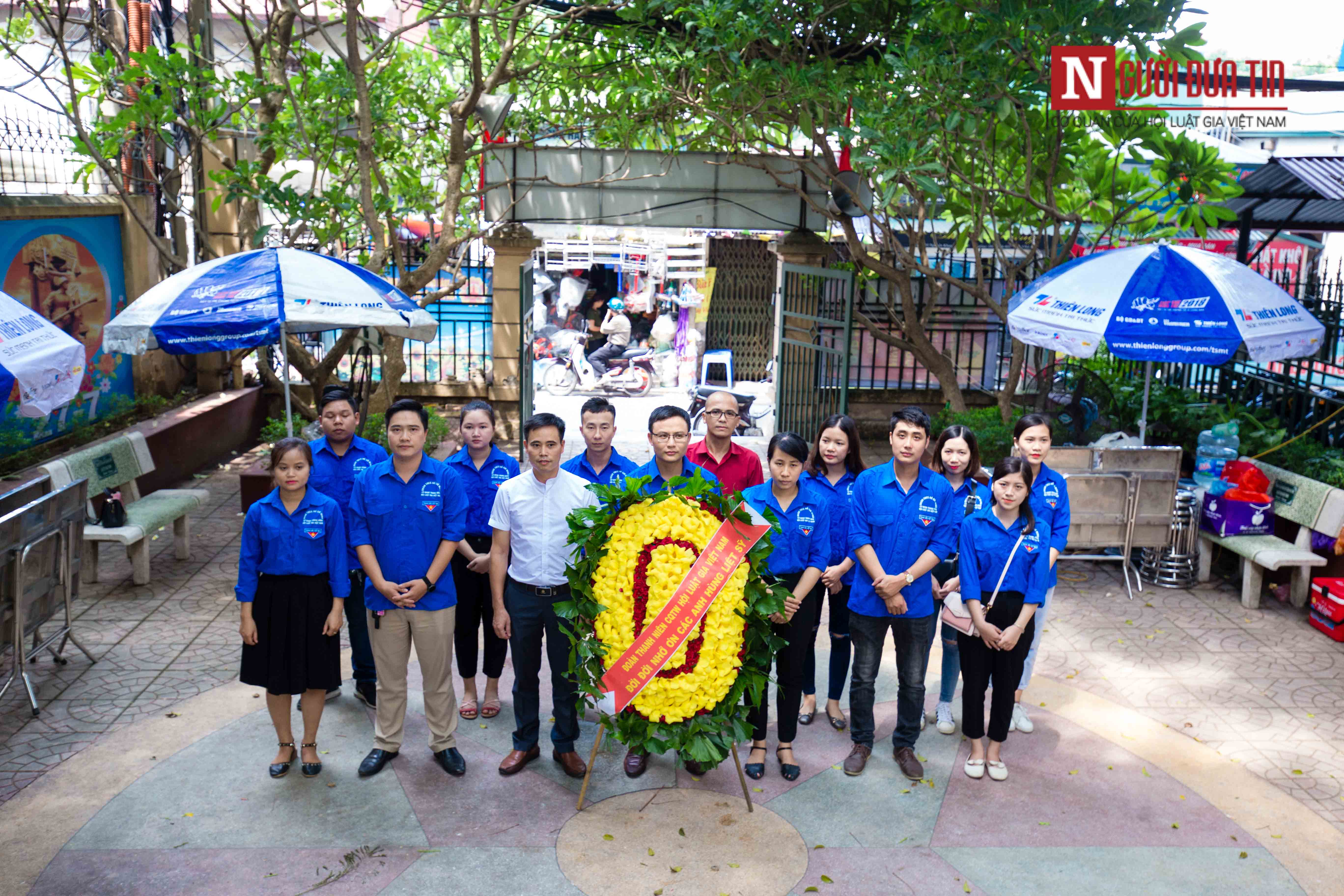 Chính sách - Đoàn thanh niên cơ quan Trung ương Hội Luật gia Việt Nam tri ân các anh hùng liệt sĩ