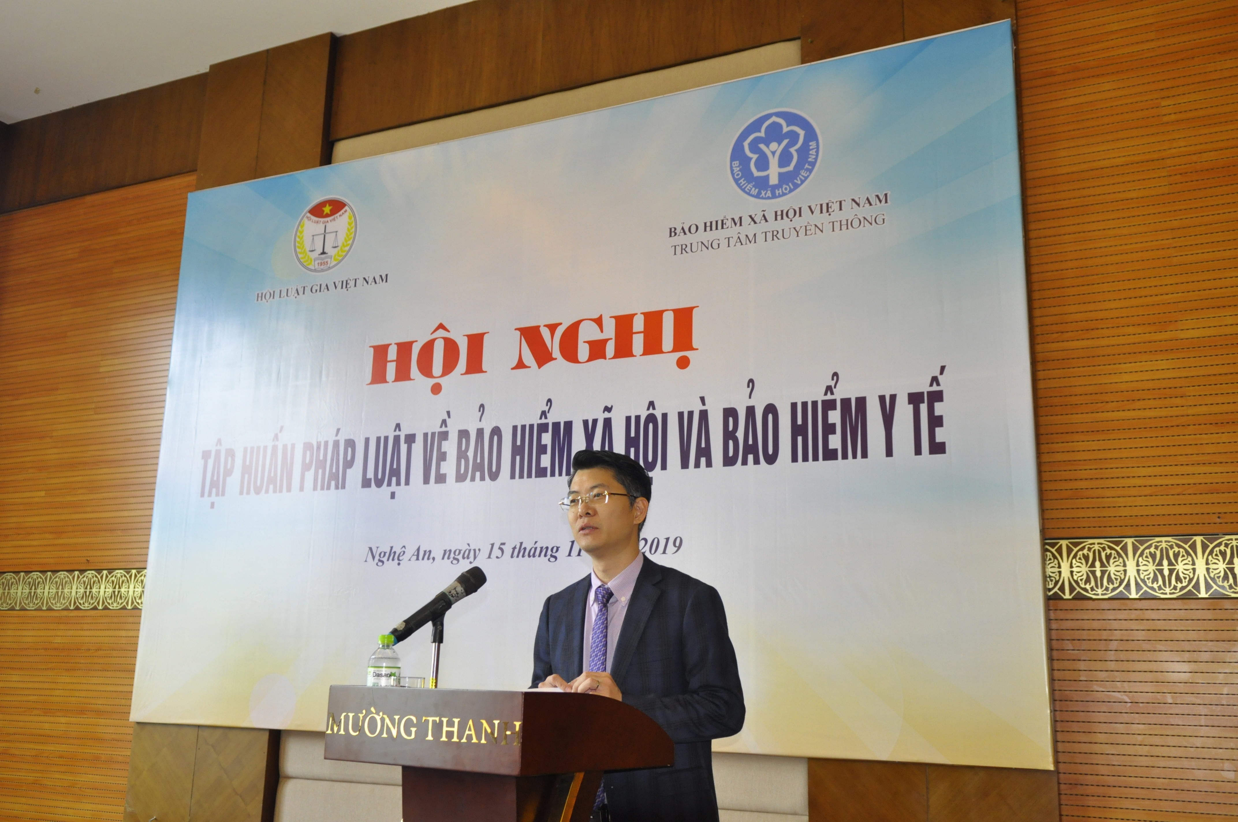 Chính sách - Hội Luật gia Việt Nam tổ chức tập huấn: Pháp luật về bảo hiểm xã hội và bảo hiểm y tế (Hình 2).