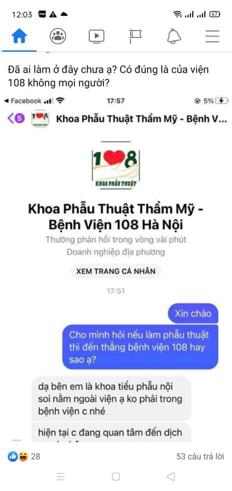 Tiêu dùng & Dư luận - Hà Nội: Cơ sở làm đẹp mạo danh bệnh viện 108 để phẫu thuật thẩm mỹ