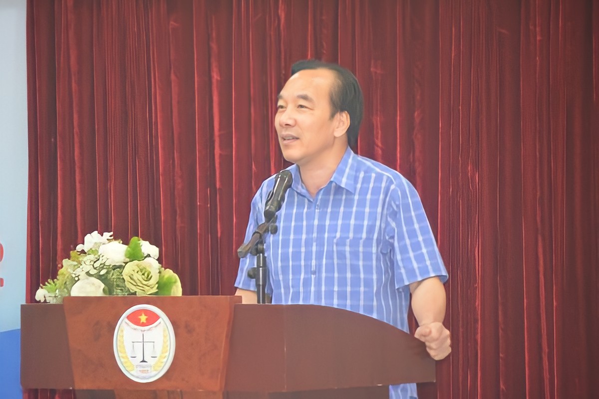 Tiêu điểm - Cụm thi đua lĩnh vực pháp luật và tôn giáo sơ kết thi đua 6 tháng đầu năm 2022 (Hình 3).