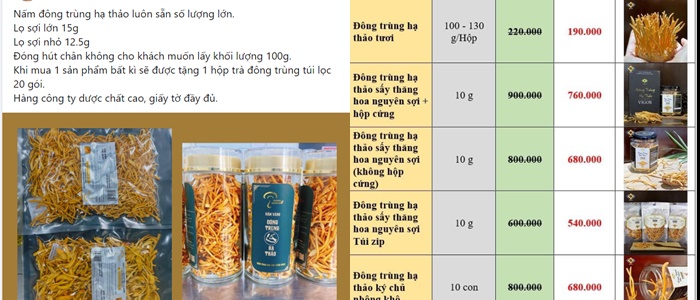 Sức khỏe - Chuyên gia chỉ sự thật về Đông trùng hạ thảo giá vài trăm nghìn 