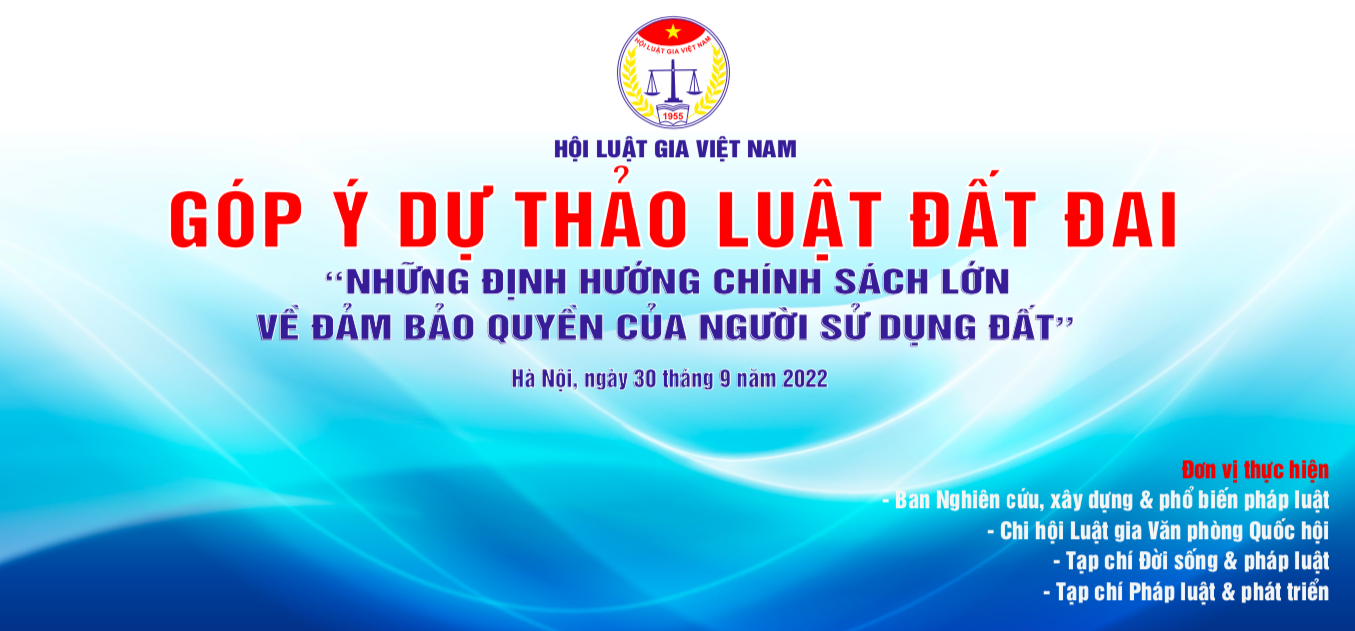 Tiêu điểm - Tổ chức Hội thảo góp ý dự thảo Luật Đất đai (sửa đổi)