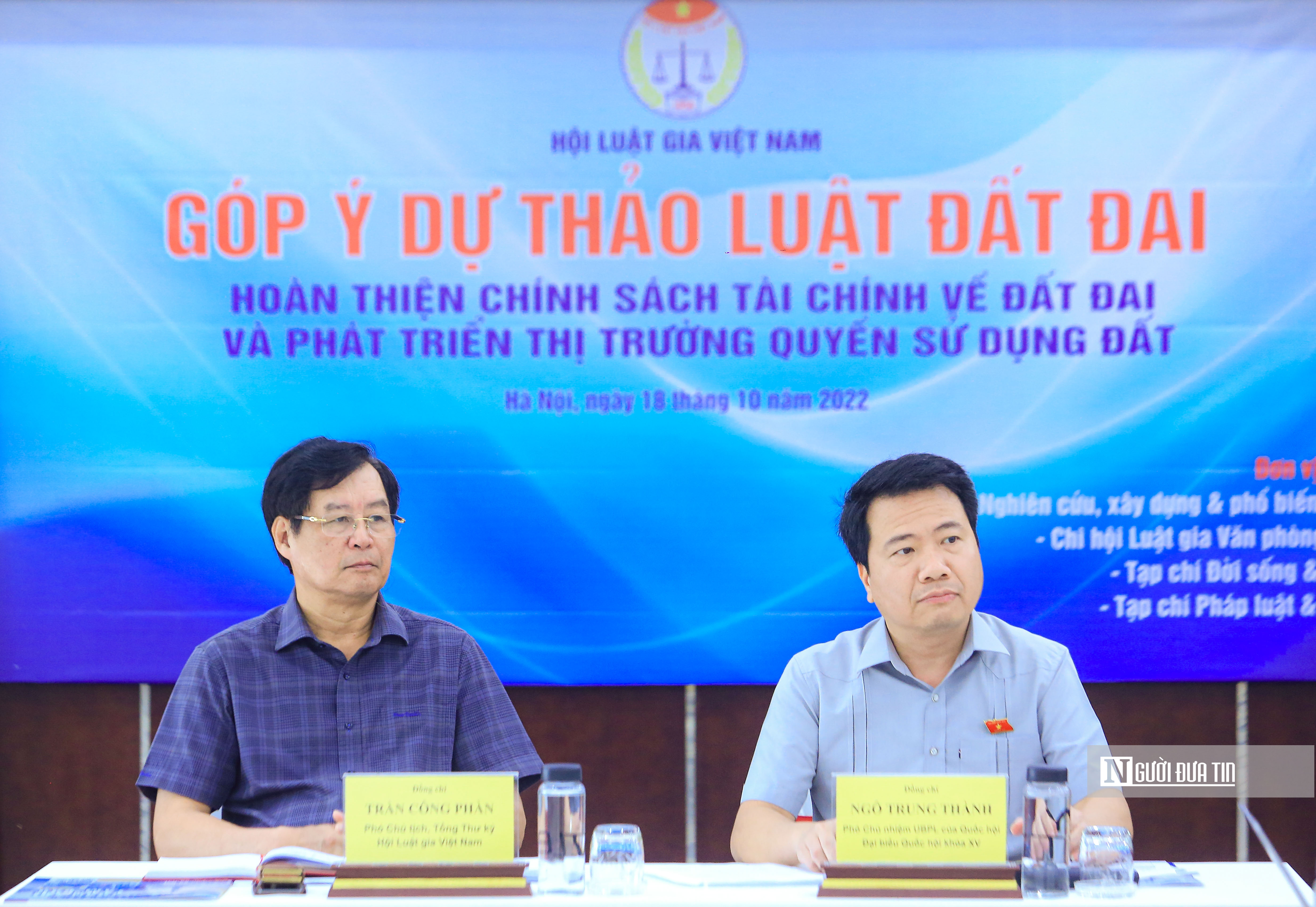 Tiêu điểm - Hội thảo: Hoàn thiện chính sách tài chính về đất đai và phát triển thị trường quyền sử dụng đất (Hình 2).