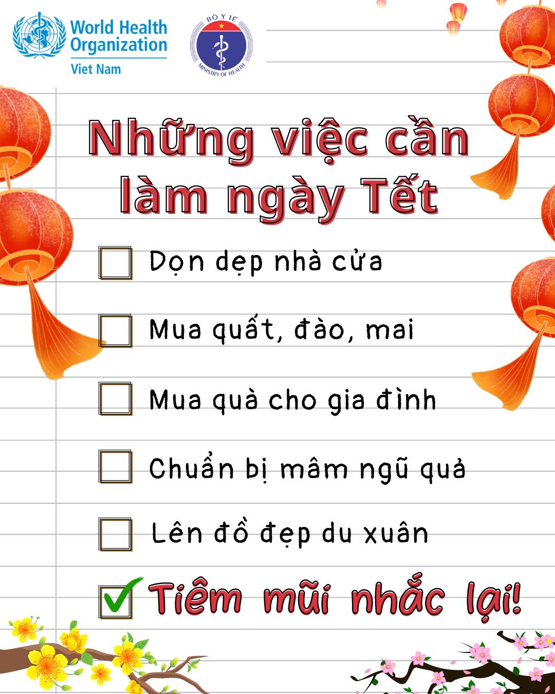 Infocus - WHO và Bộ Y tế khuyến cáo phòng, chống dịch Covid-19 dịp Tết (Hình 2).