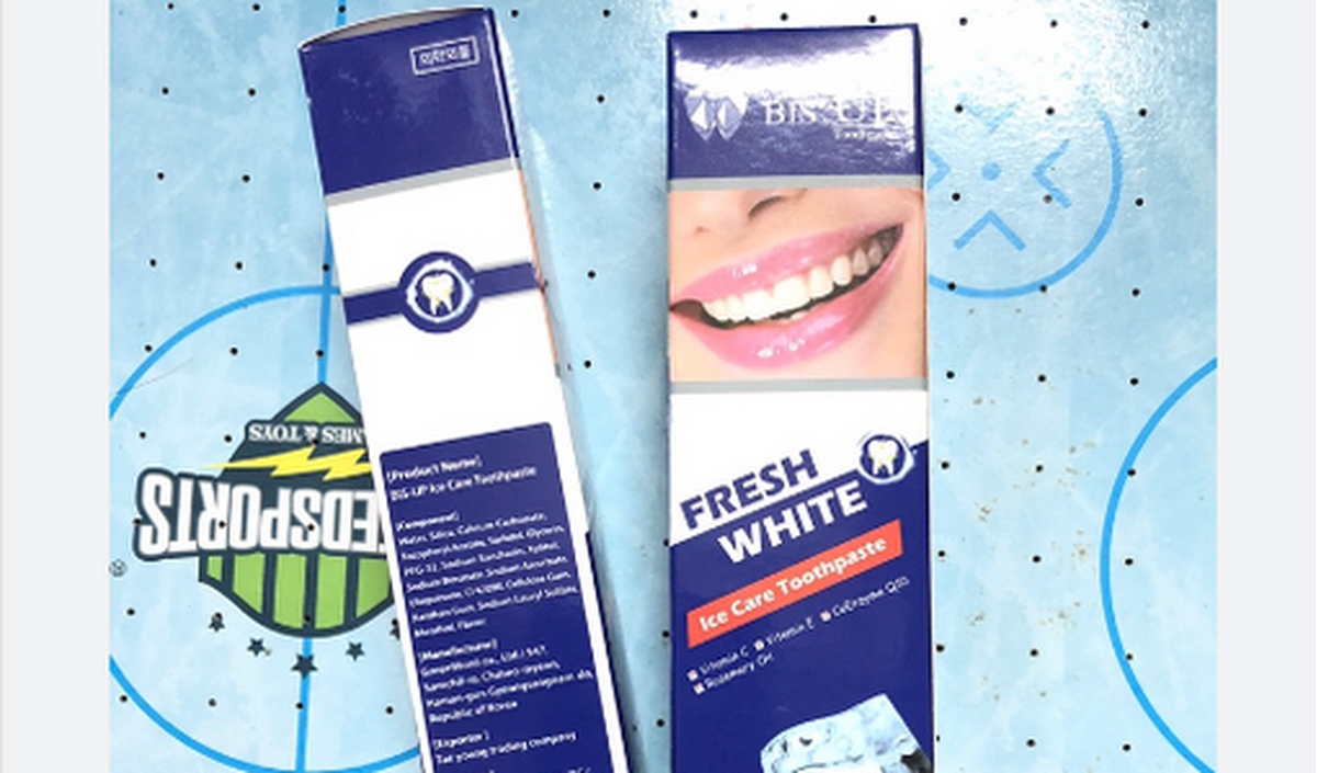 Sức khỏe - Thu hồi toàn quốc lô kem đánh răng Bis up ice care Toothpaste