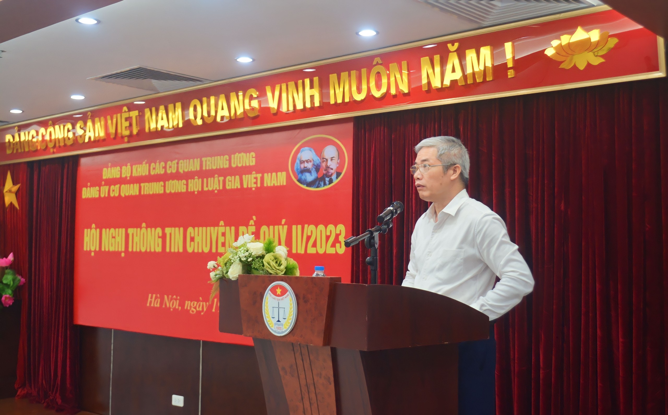 Tiêu điểm - Hội Luật gia Việt Nam tổ chức Hội nghị thông tin chuyên đề Quý II năm 2023 (Hình 3).