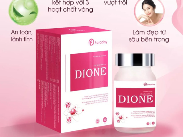 Sức khỏe - Viên uống sáng da DIONE vi phạm quy định về quảng cáo