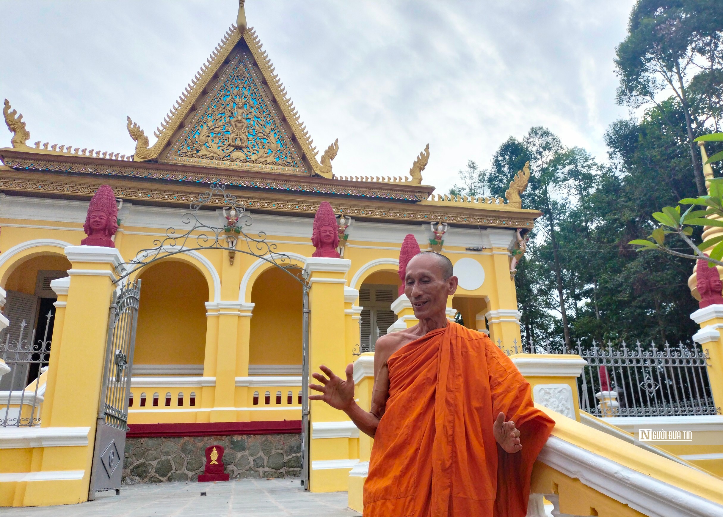 Văn hoá - 'Áo mới' cho di tích Quốc gia chùa KomPong: Trụ trì nói gì? (Hình 6).