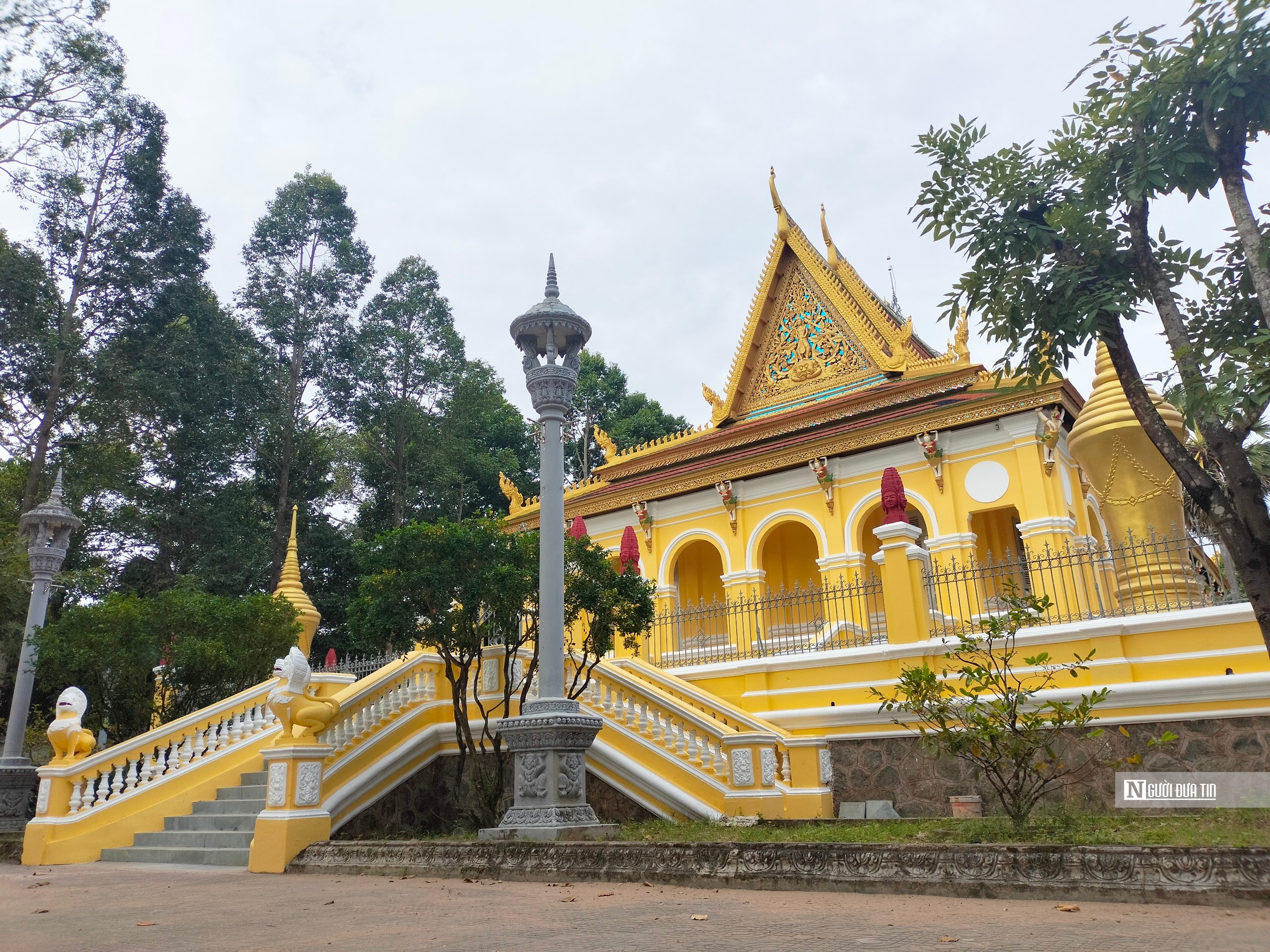 Văn hoá - 'Áo mới' cho di tích Quốc gia chùa KomPong: Trụ trì nói gì? (Hình 4).