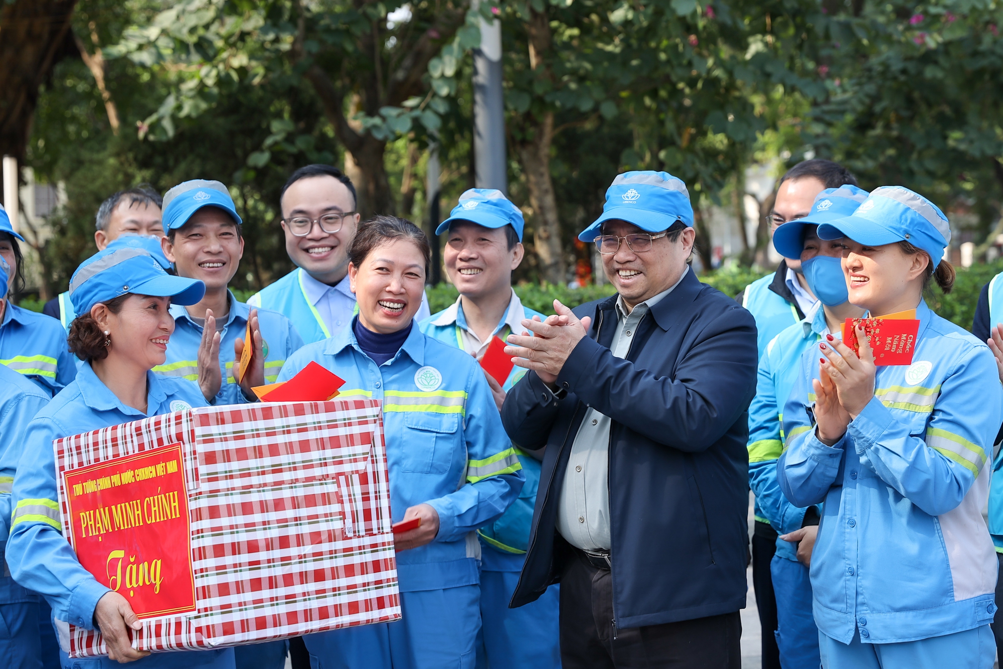 Tiêu điểm - Thủ tướng Phạm Minh Chính thăm, chúc Tết người lao động tại Hà Nội (Hình 2).