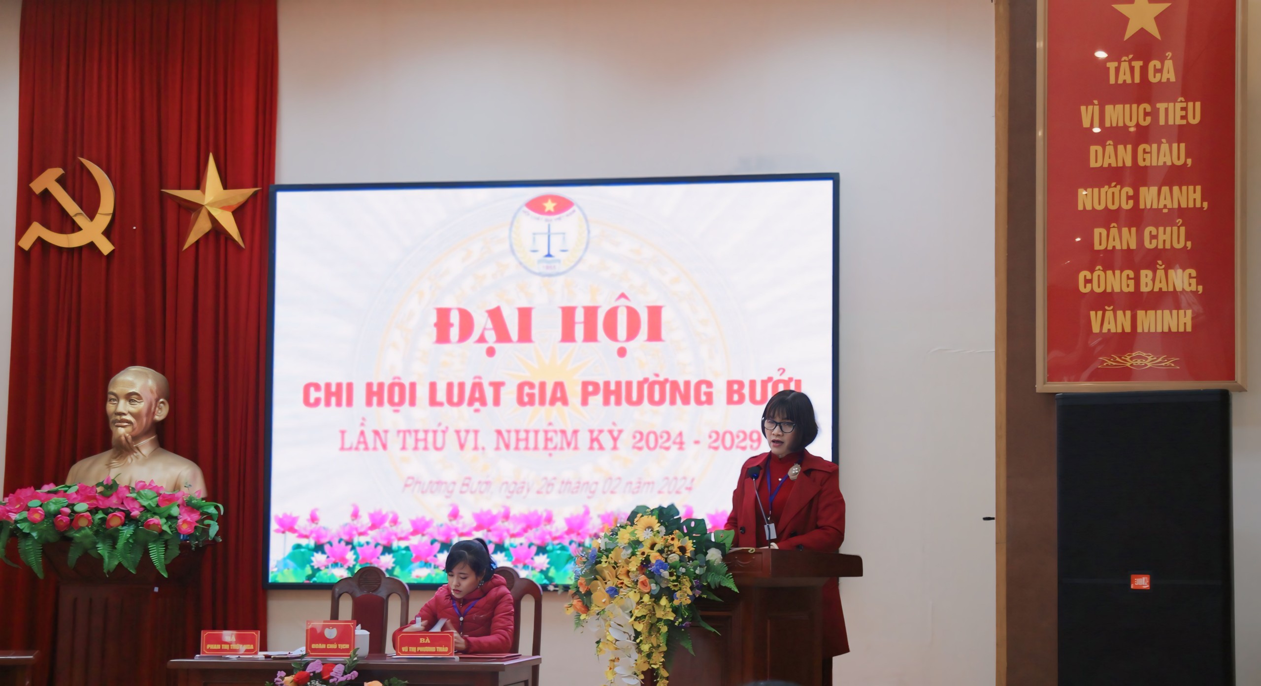 Đại hội Chi hội Luật gia phường Bưởi nhiệm kỳ 2024-2029