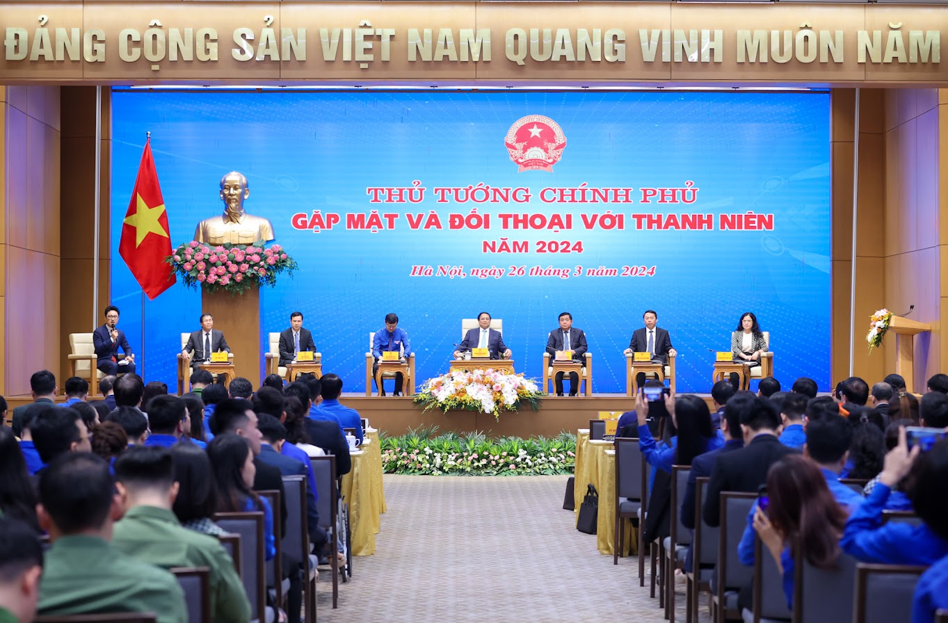 Tiêu điểm - Đối thoại với thanh niên, Thủ tướng nhắn nhủ 3 vấn đề lớn (Hình 2).