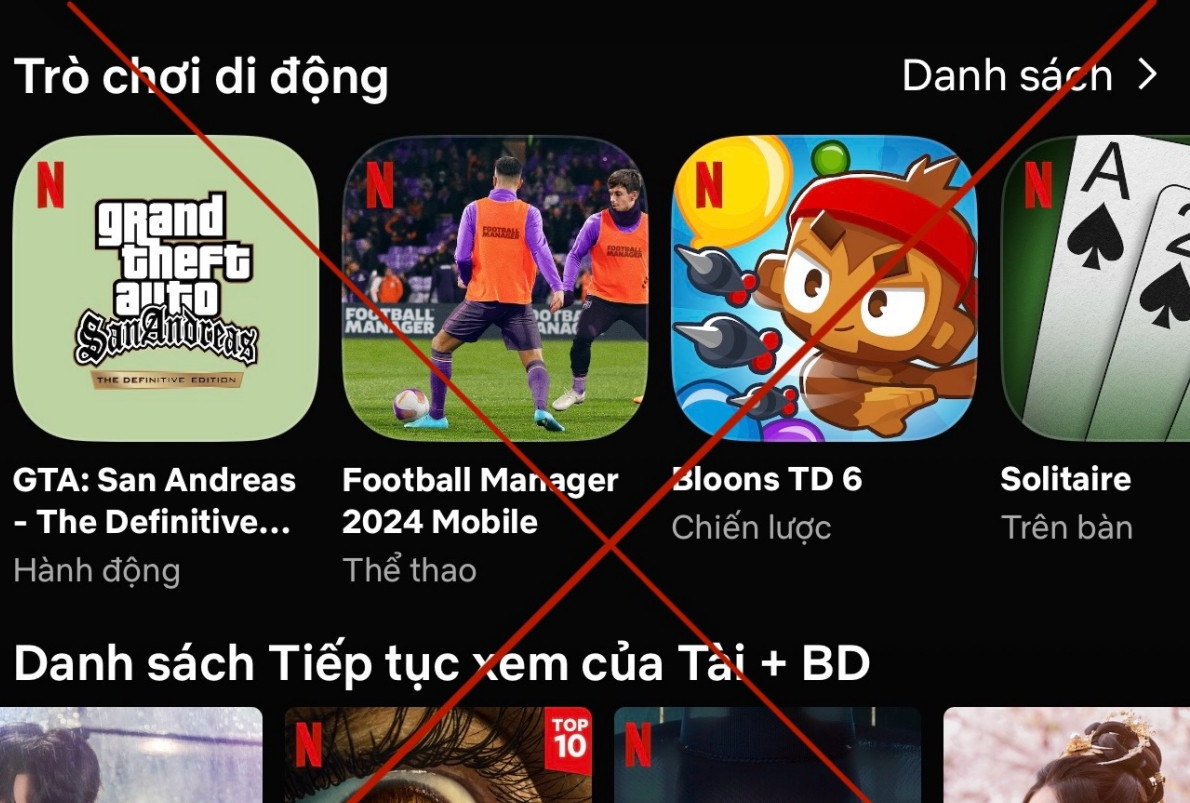 Sự kiện - Yêu cầu Netflix dừng phát hành game không phép tại Việt Nam trước 25/4