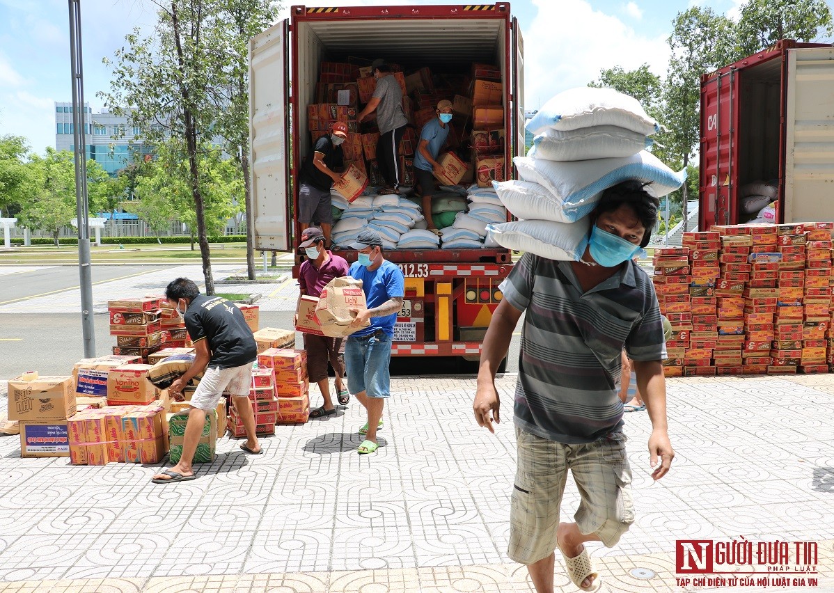 Dân sinh - Bà Rịa-Vũng Tàu nhận hơn 100 tấn nhu yếu phẩm tỉnh Thanh Hóa hỗ trợ (Hình 4).