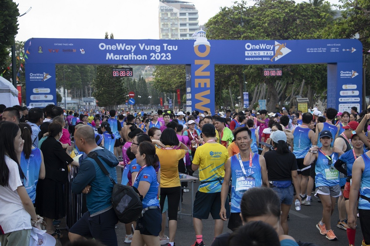 Sự kiện - Hấp dẫn cuộc đua giải OneWay Vũng Tàu Marathon 2023 quanh phố biển