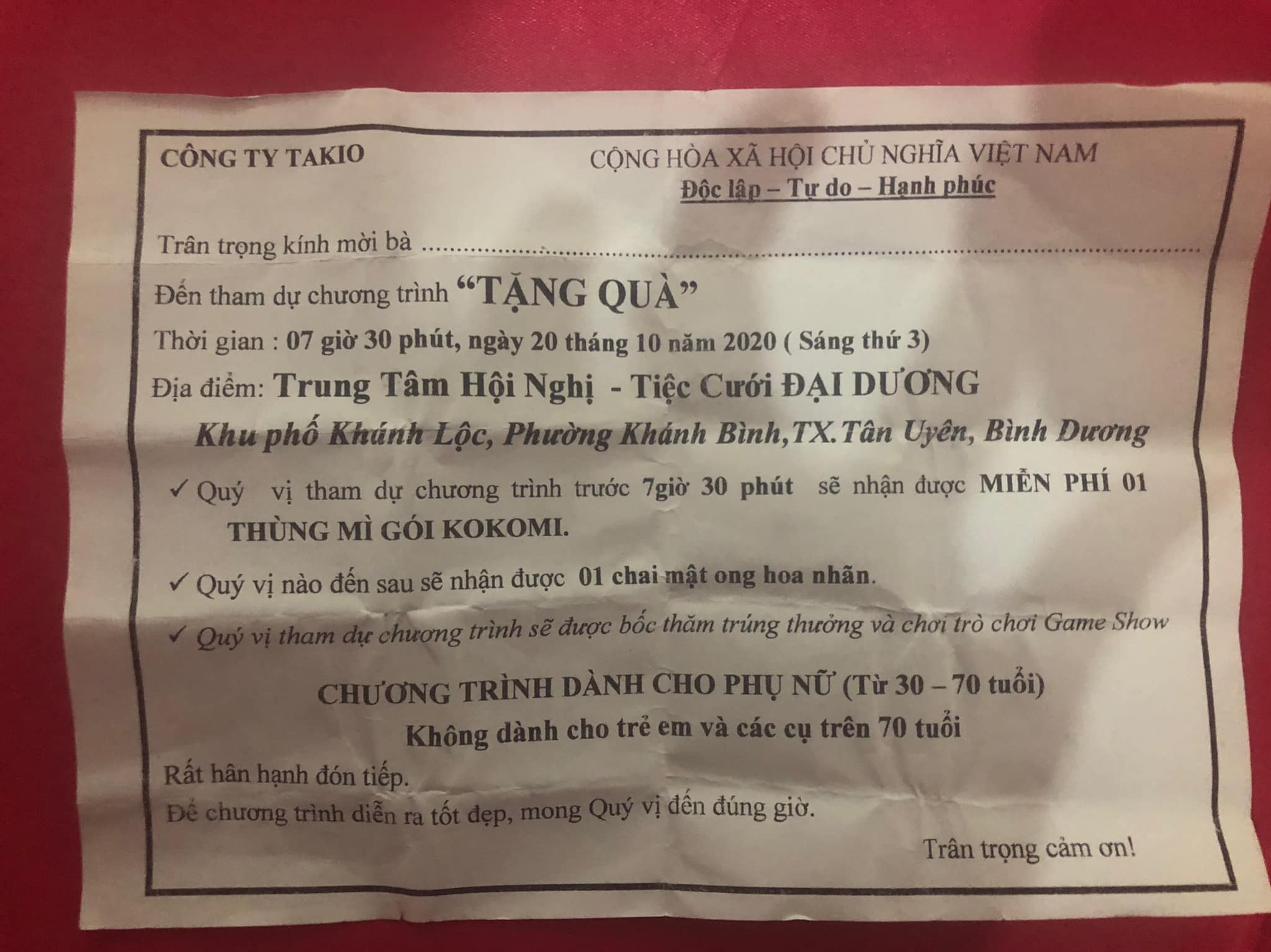 An ninh - Hình sự - Hàng trăm phụ nữ dính bẫy lừa đảo trong ngày 20/10 (Hình 2).