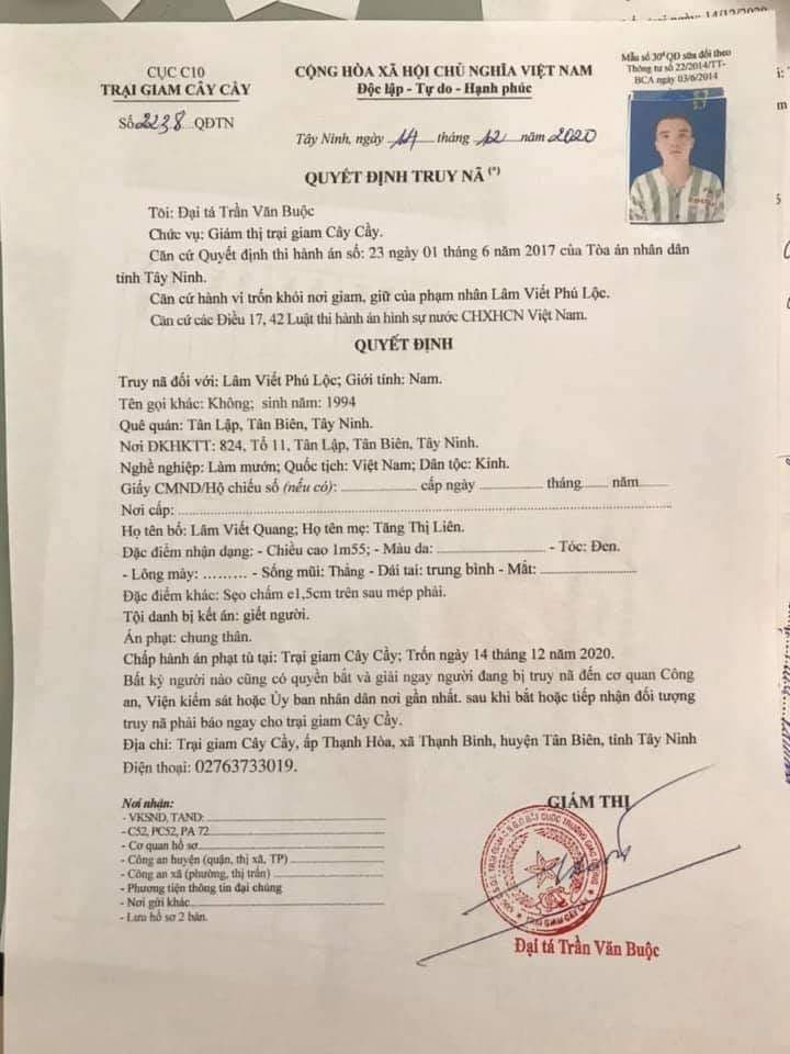 An ninh - Hình sự - Hai phạm nhân trốn khỏi trại giam bộ Công an nguy hiểm thế nào? (Hình 3).