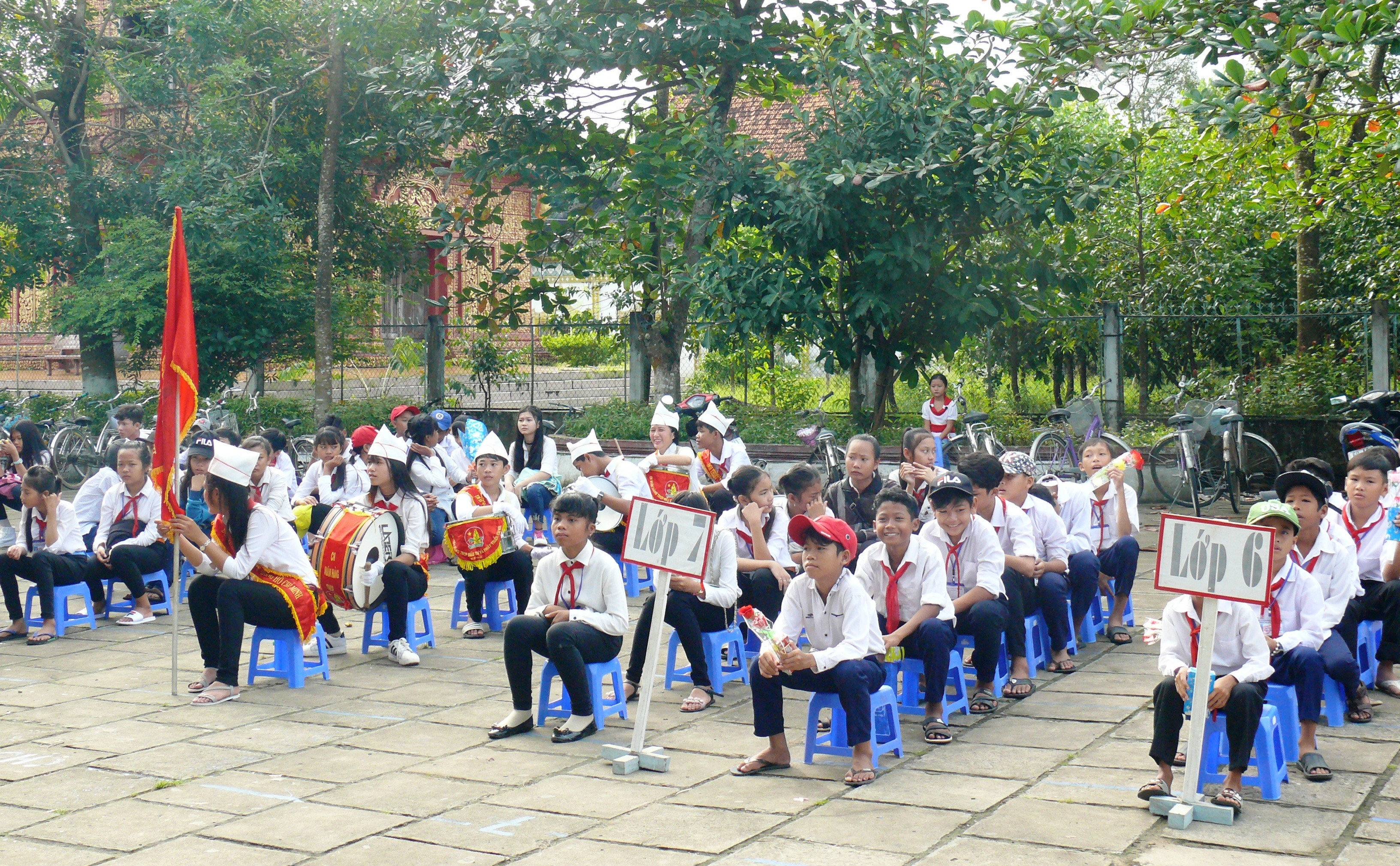 Năm học 2018–2019 học sinh tại tỉnh Bạc Liêu tựu trường sớm 