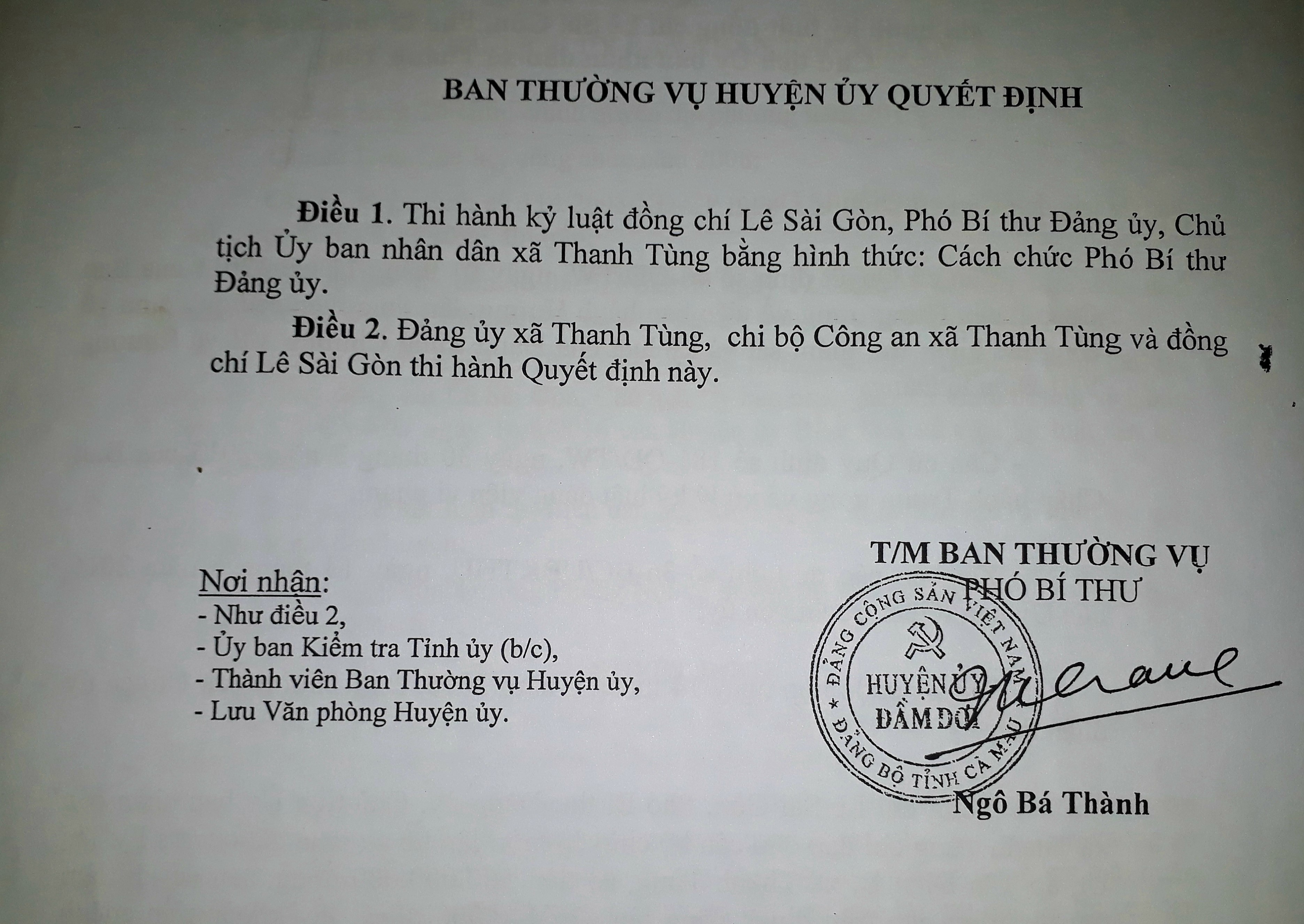 Tin nhanh - Cà Mau: Cần làm rõ việc bầu cử Chủ tịch MTTQ xã có vi phạm luật Công chức? (Hình 2).