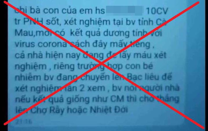 An ninh - Hình sự - Cô giáo tung tin sai sự thật về dịch COVID-19 bị phạt 10 triệu đồng