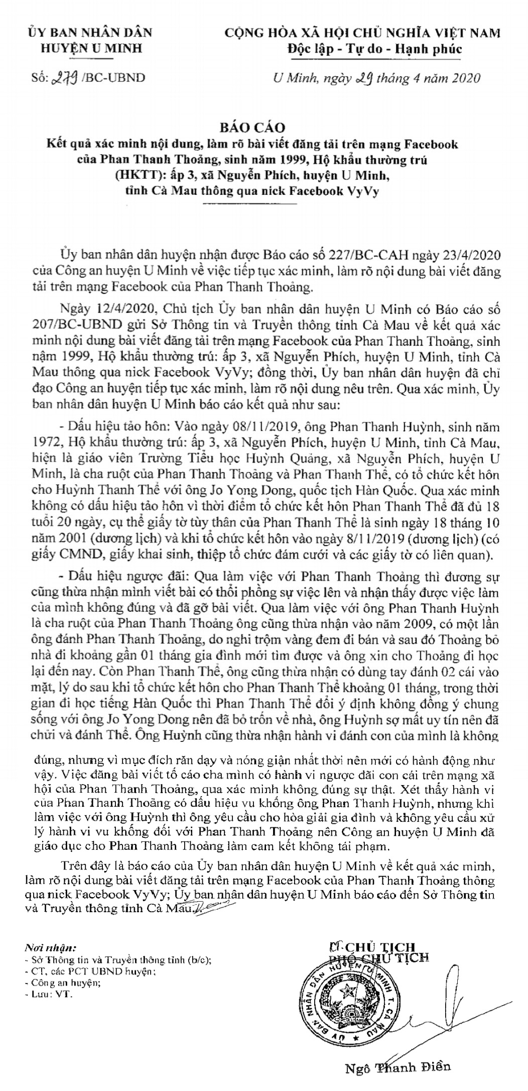 An ninh - Hình sự - Chân tướng của vụ con gái tố cha ruột bạo hành, “ép” lấy chồng ngoại quốc ở Cà Mau (Hình 2).