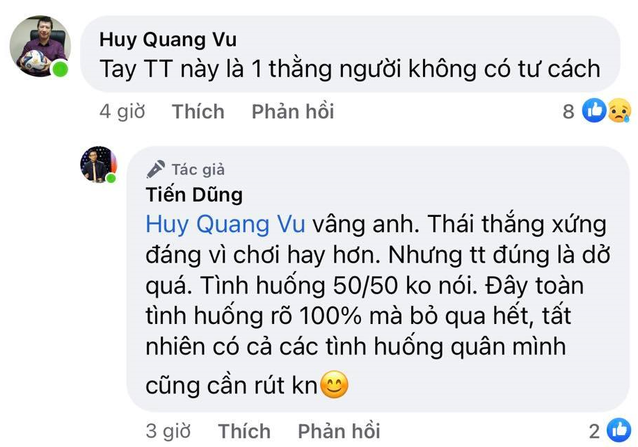 Thể thao - BLV Quang Huy chỉ trích trọng tài trận Việt Nam - Thái Lan