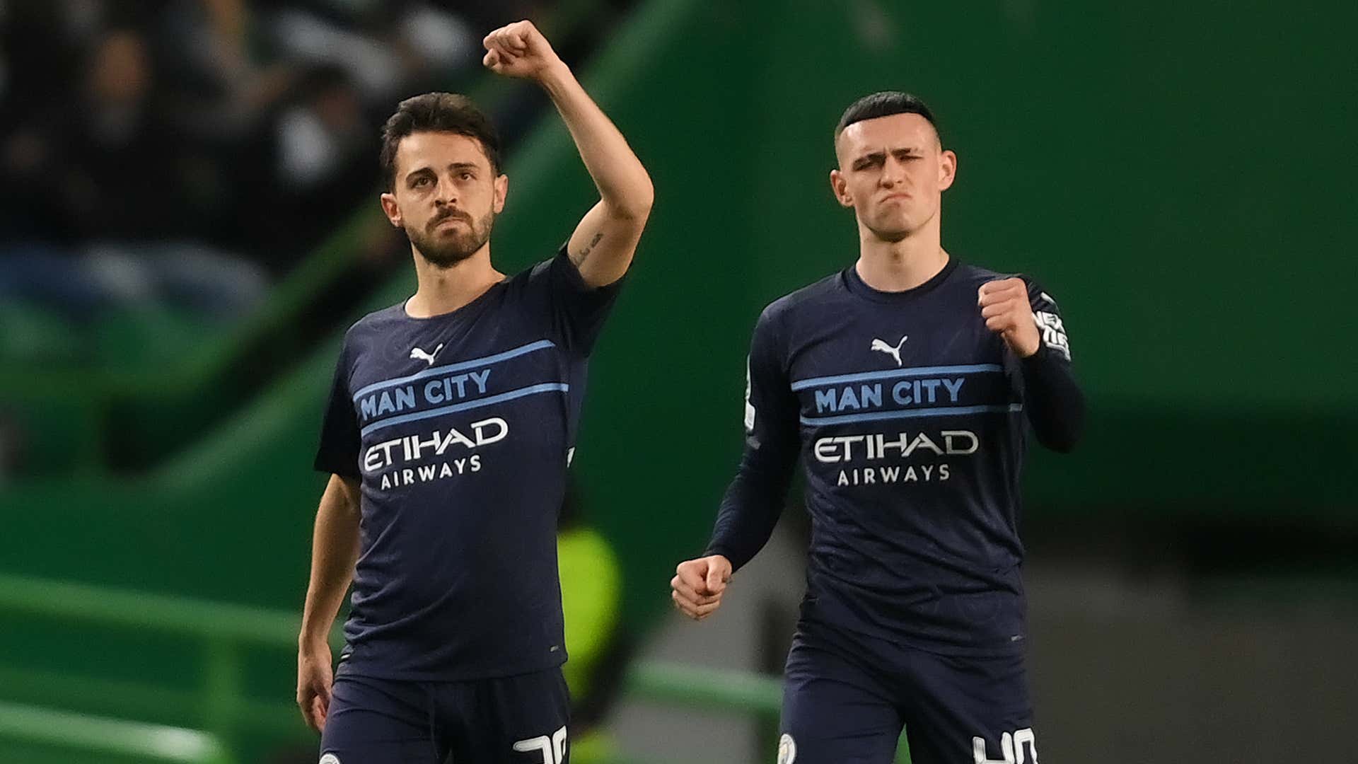 Bóng đá Anh - Dội 'mưa bàn thắng' vào lưới Sporting, Man City đi vào lịch sử Champions League