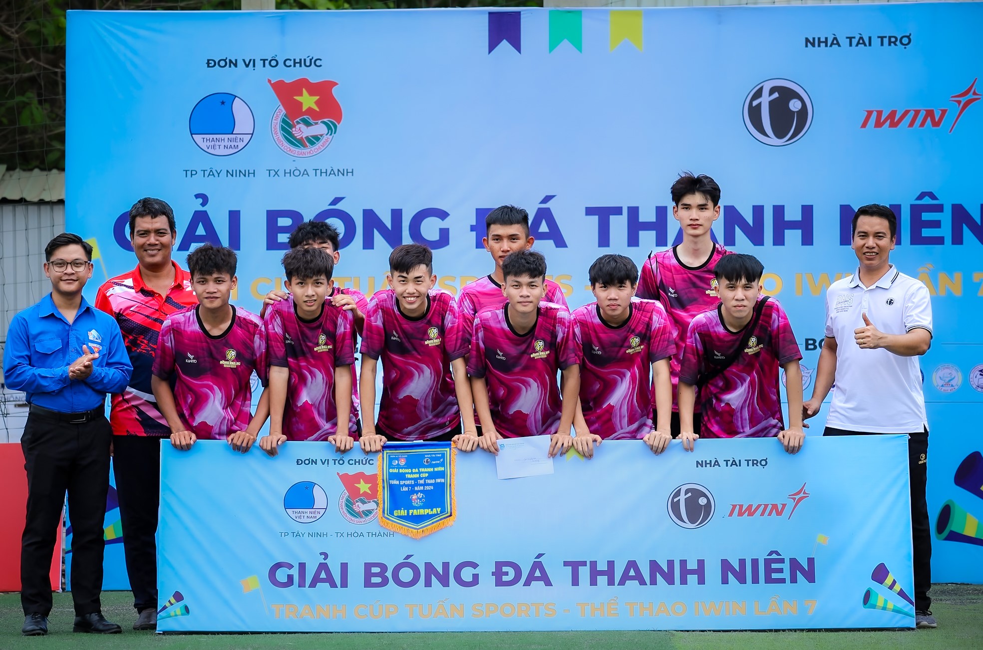 Bóng đá Việt Nam - Bế mạc Giải bóng đá Thanh niên Tranh Cúp Tuấn Sports - Thể thao iWin 2024 (Hình 6).