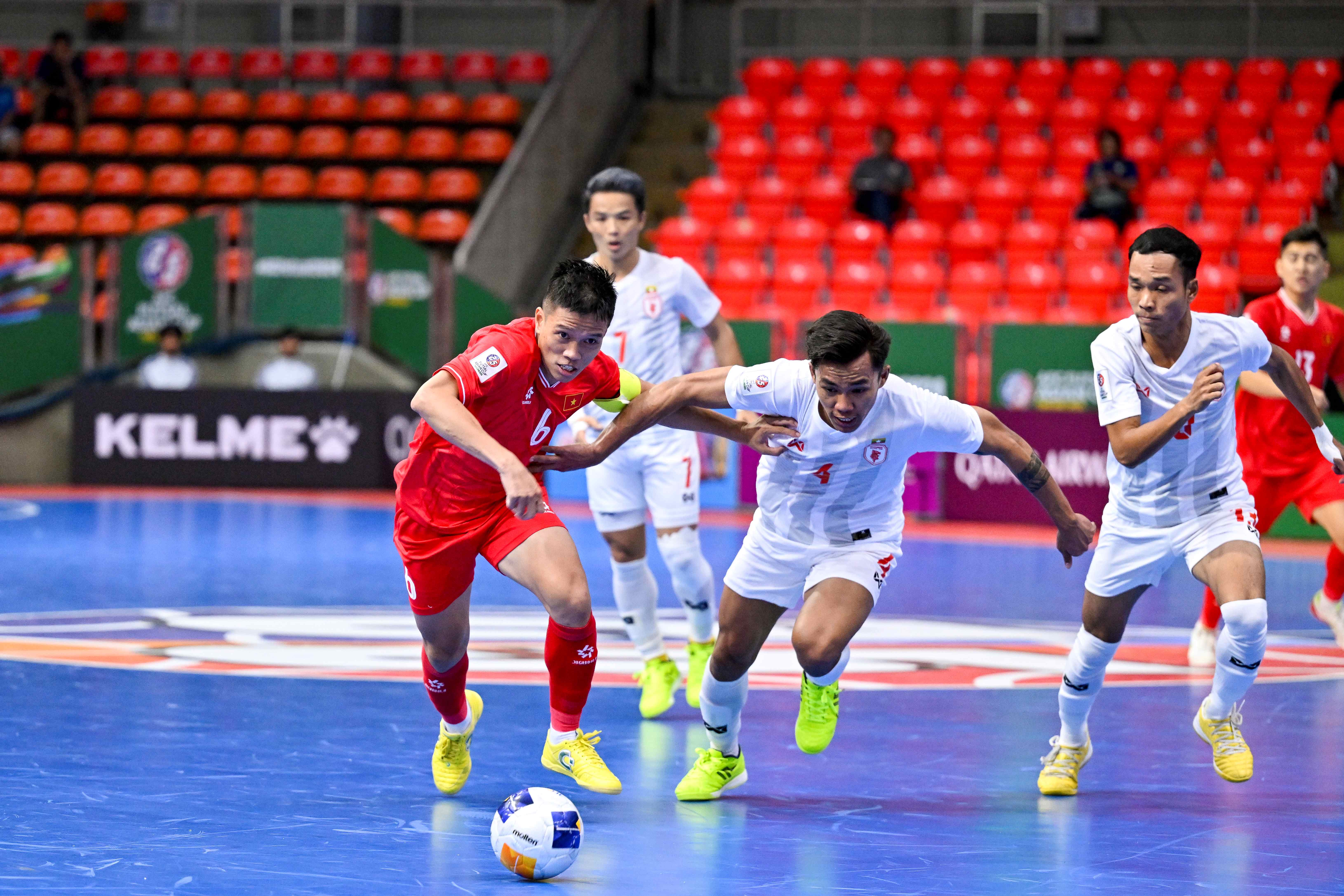 Bóng đá Việt Nam - ĐT futsal Việt Nam hòa thất vọng trước Myanmar ở trận ra quân VCK futsal châu Á