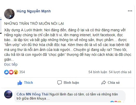 Cộng đồng mạng - Chủ tịch huyện nghèo lên Facebook trăn trở về một “nơi có thứ mang về” (Hình 2).