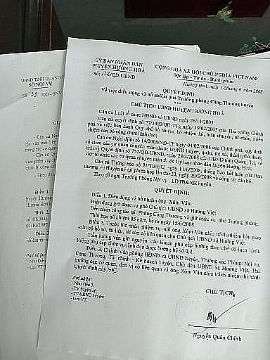 Tin nhanh - Quảng Trị: Vì sao chưa công chức, một nhân viên hợp đồng vẫn “leo cao”? (Hình 2).